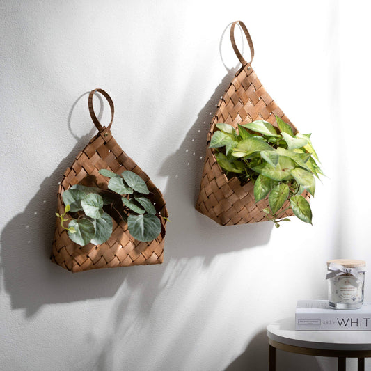 Hanging Grass Wall Baskets