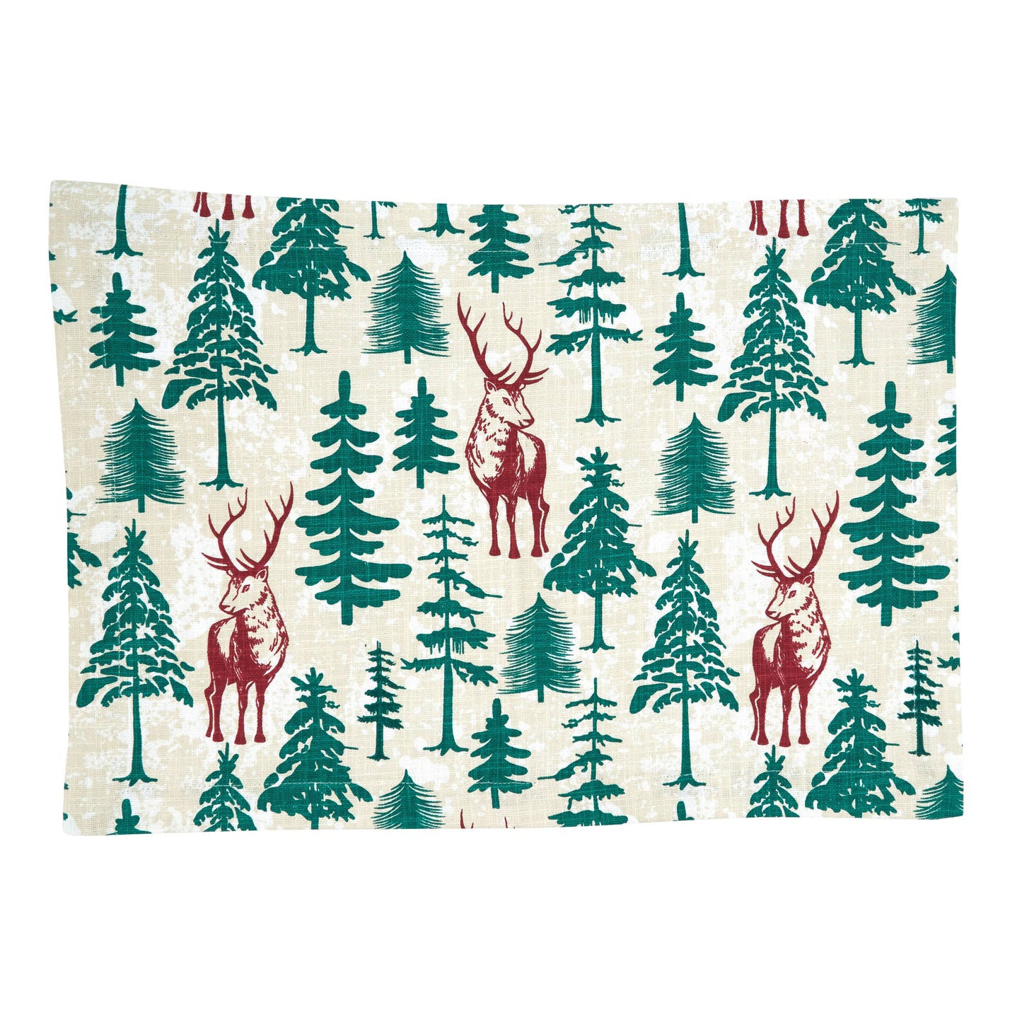 Deer and Trees Placemat - 14"x20"