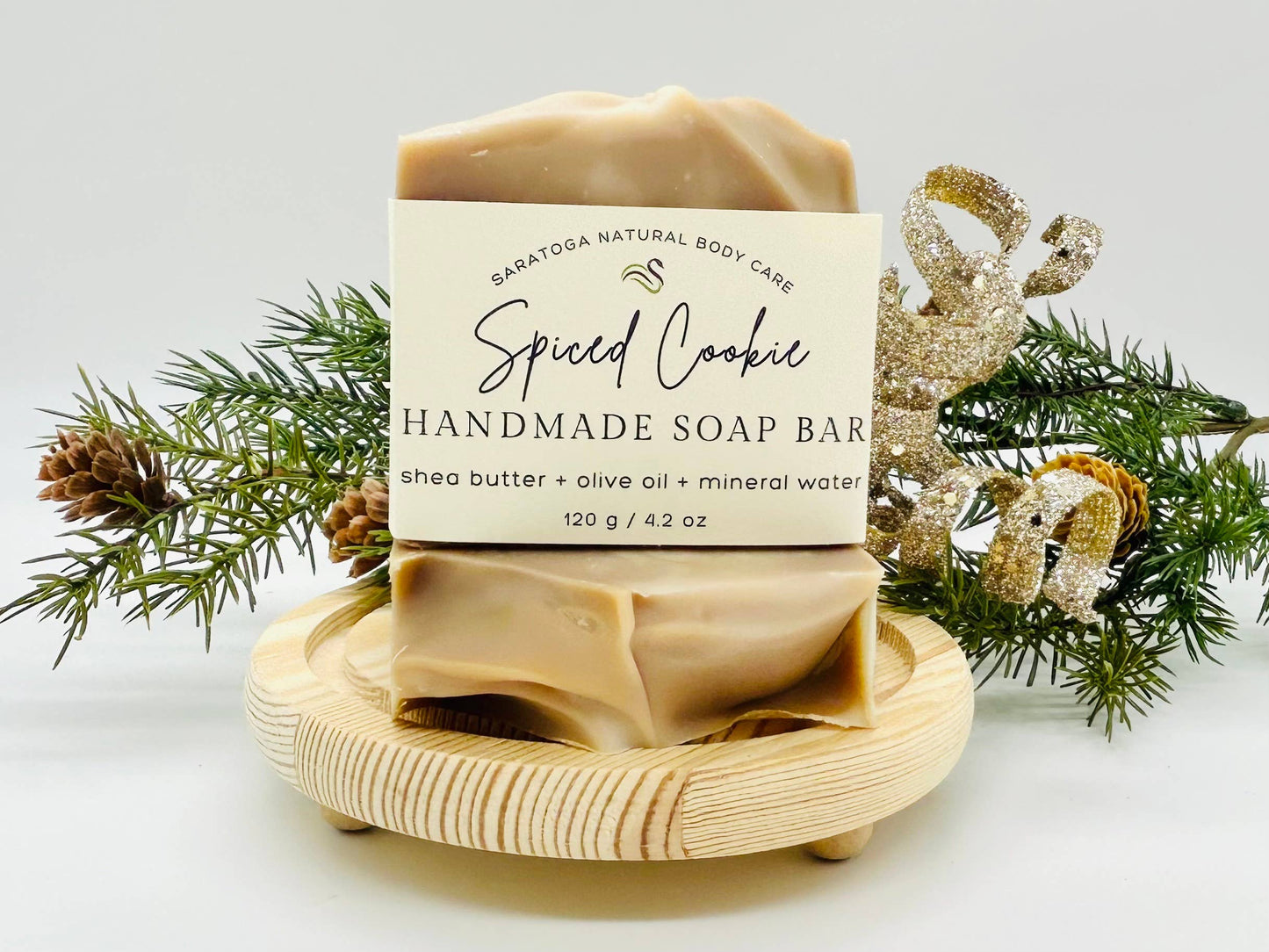 Spiced Cookie Handmade Soap Bar - 4.2oz