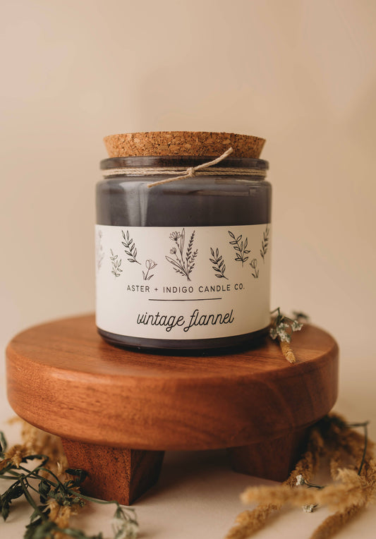 Vintage Flannel Candle - 12oz