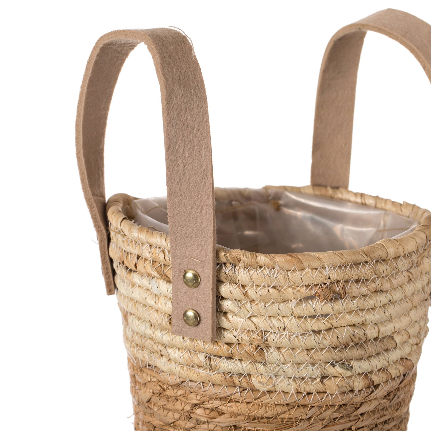 Corn Rope Round Storage Basket