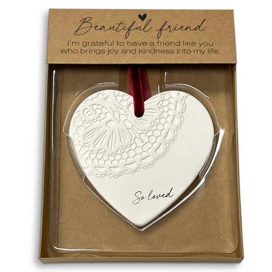 Christmas Ornament - So Loved Friend