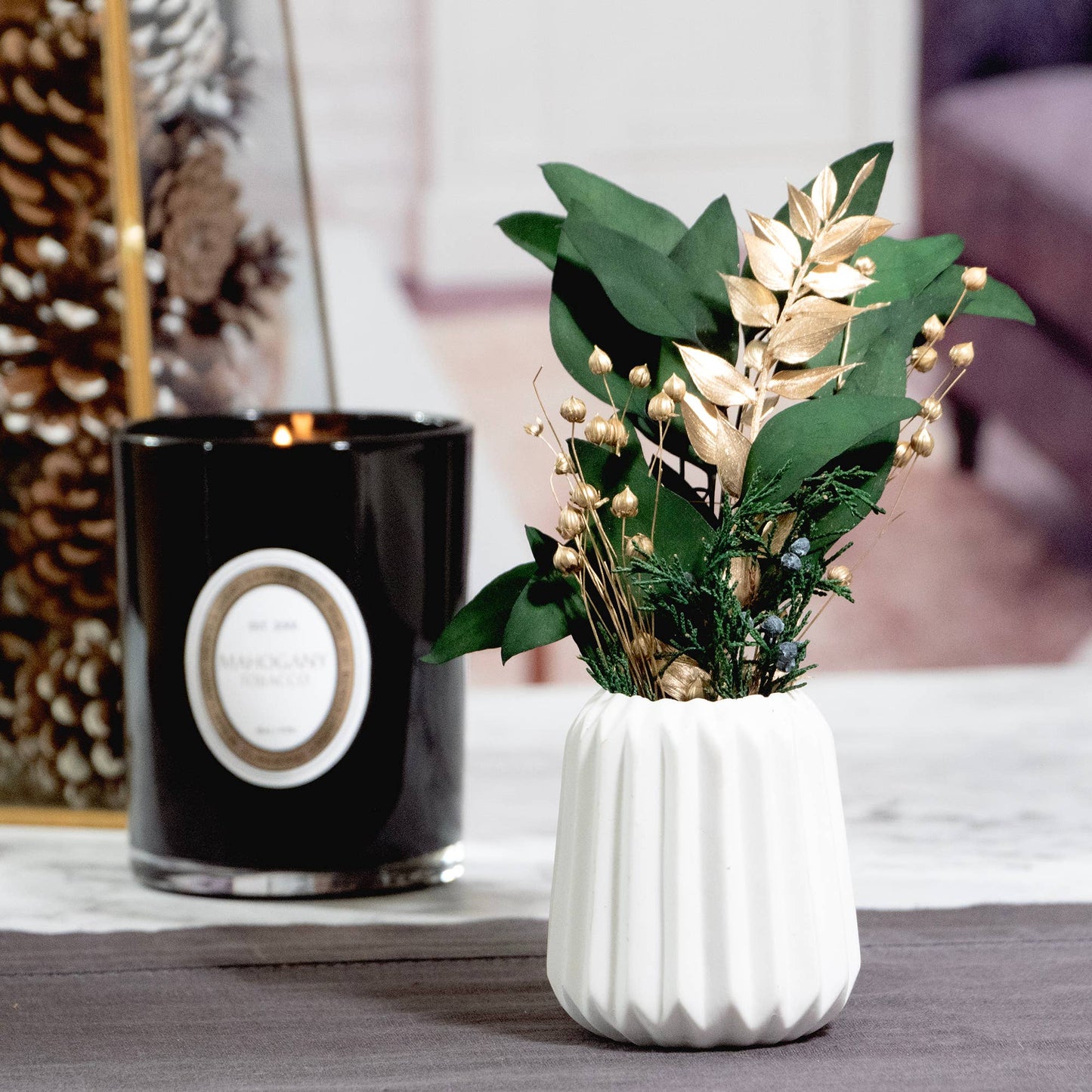 Winter Ruscus Mini Bouquet - 8"