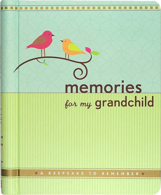 Memories For My Grandchild Keepsake