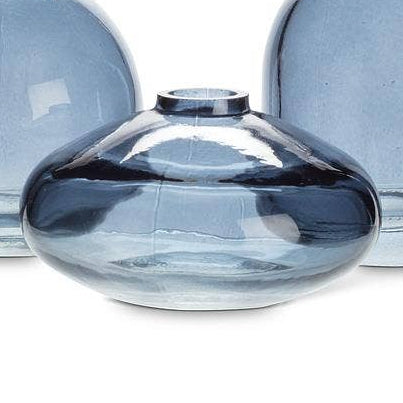 Small Dark Navy Blue Bud Vases