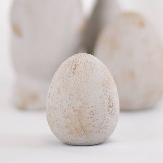 Antique Gray Egg - 3"