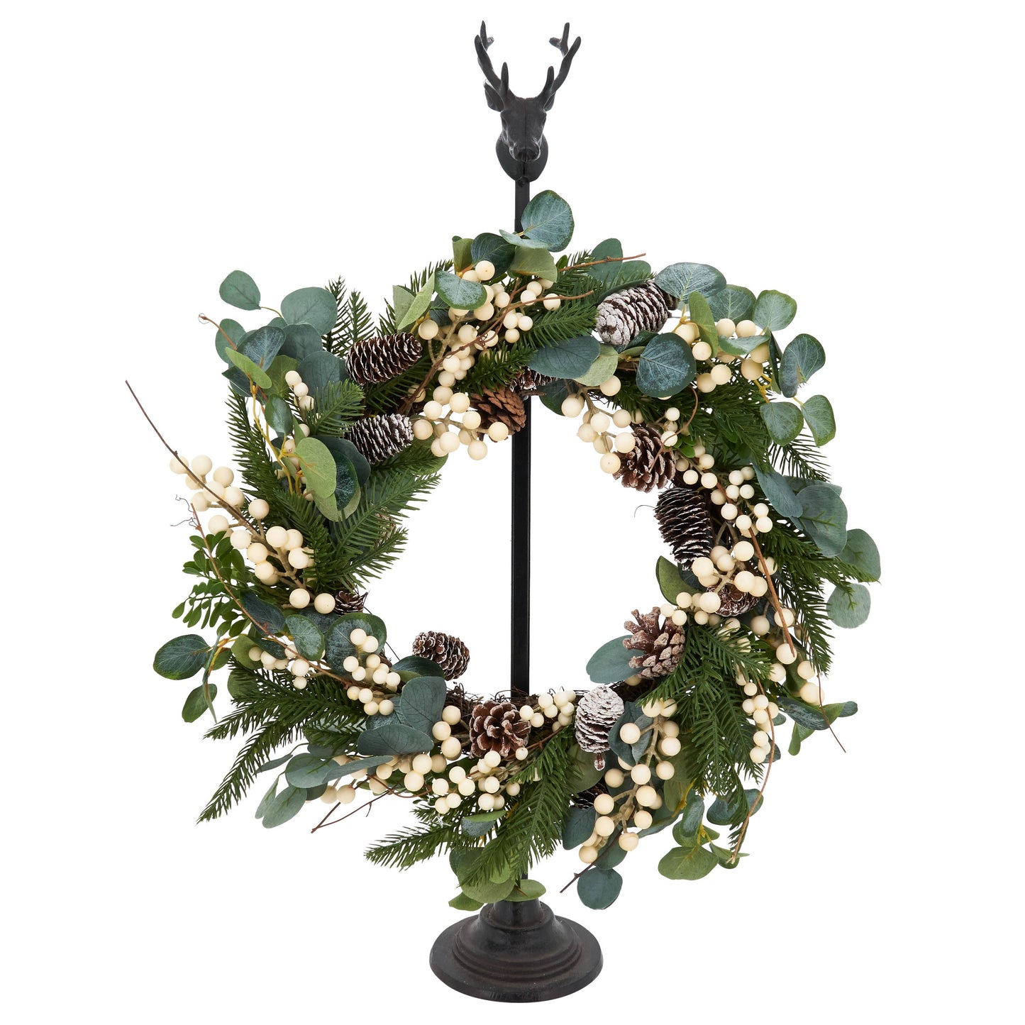 Pinecone Eucalyptus Wreath - 26"