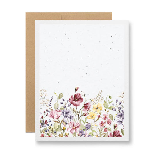 Wildflower Plantable Greeting Card