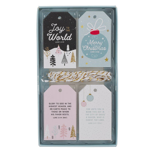 Gift Tags Christmas Pastel - 16pc