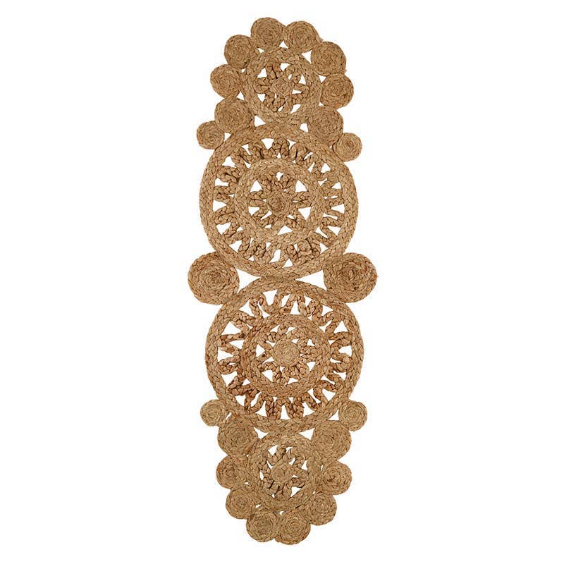 Woven Jute Table Runner - 14"x44"