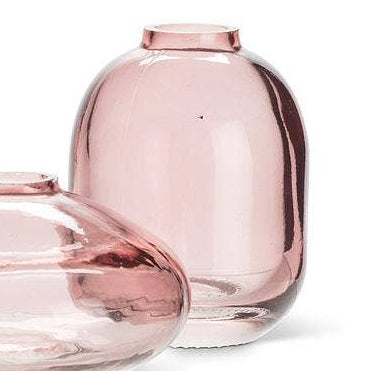 Small Dark Rose Bud Vases