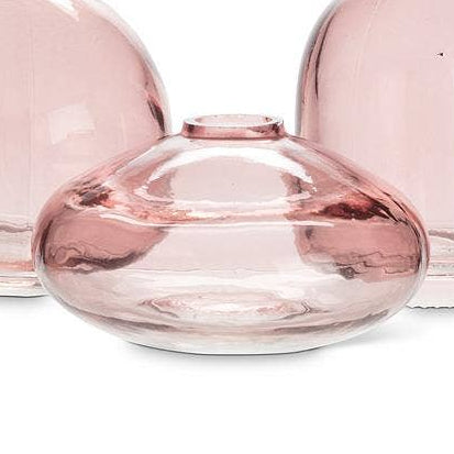 Small Dark Rose Bud Vases