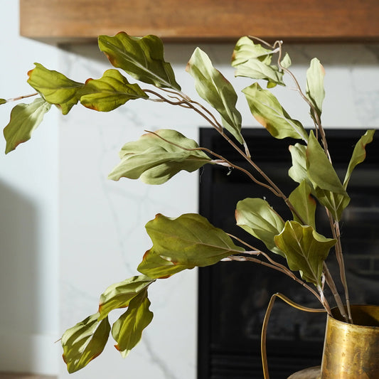 Fallon Green Leaf Stem - 42"