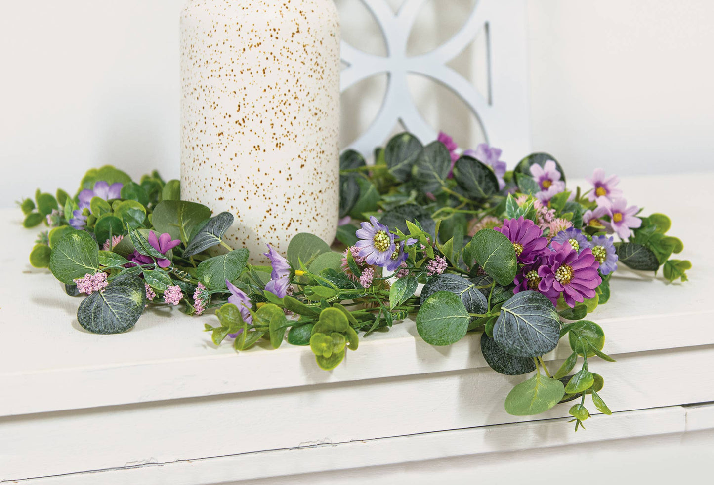 Petals & Greens Garland - 4ft