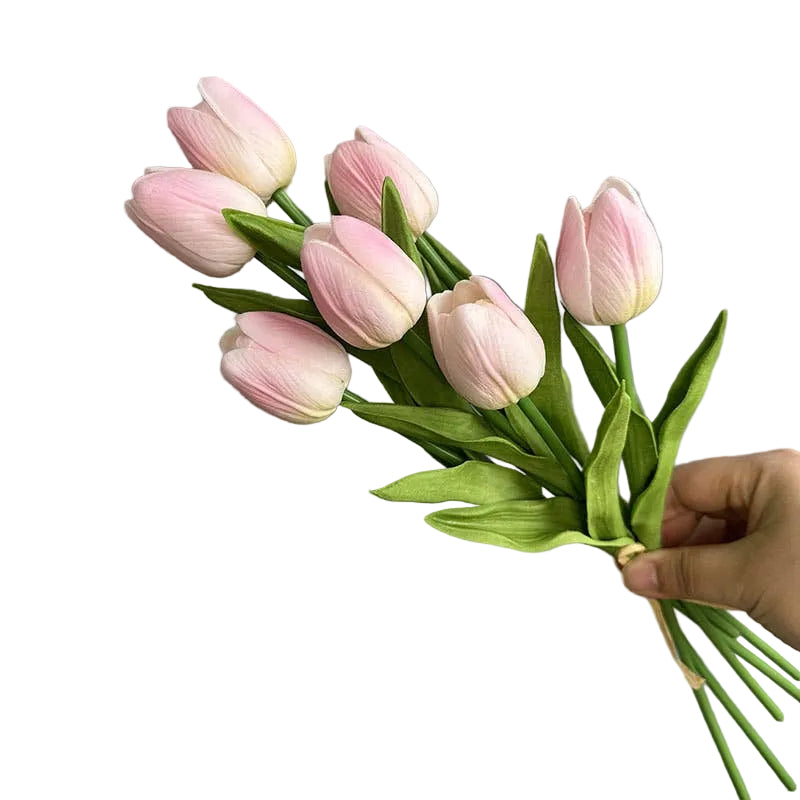 Real Touch Tulips, Bunch of 7