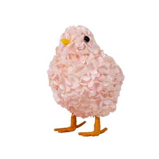 Pink Hydrangea Chick - 3"x4"