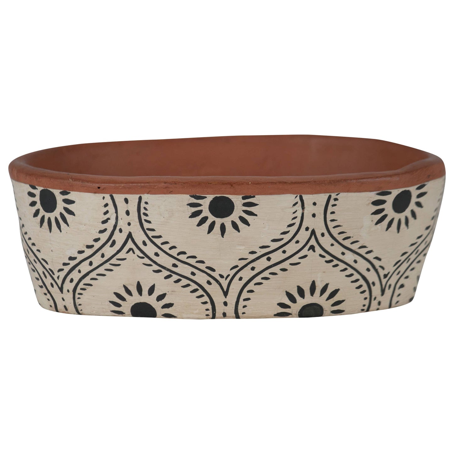 Jenica Terracotta Oval Planter