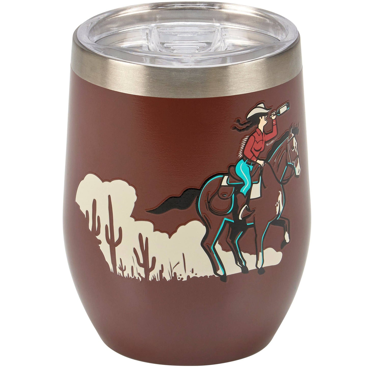 Wine & Horses Wine Tumbler