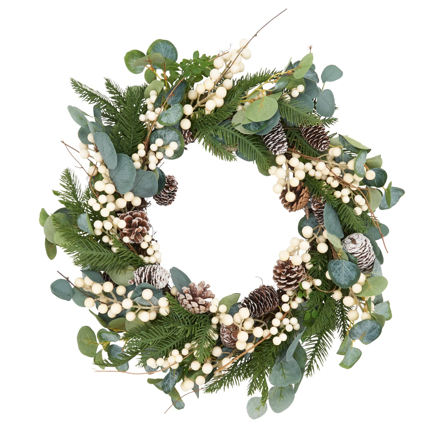 Pinecone Eucalyptus Wreath - 26"