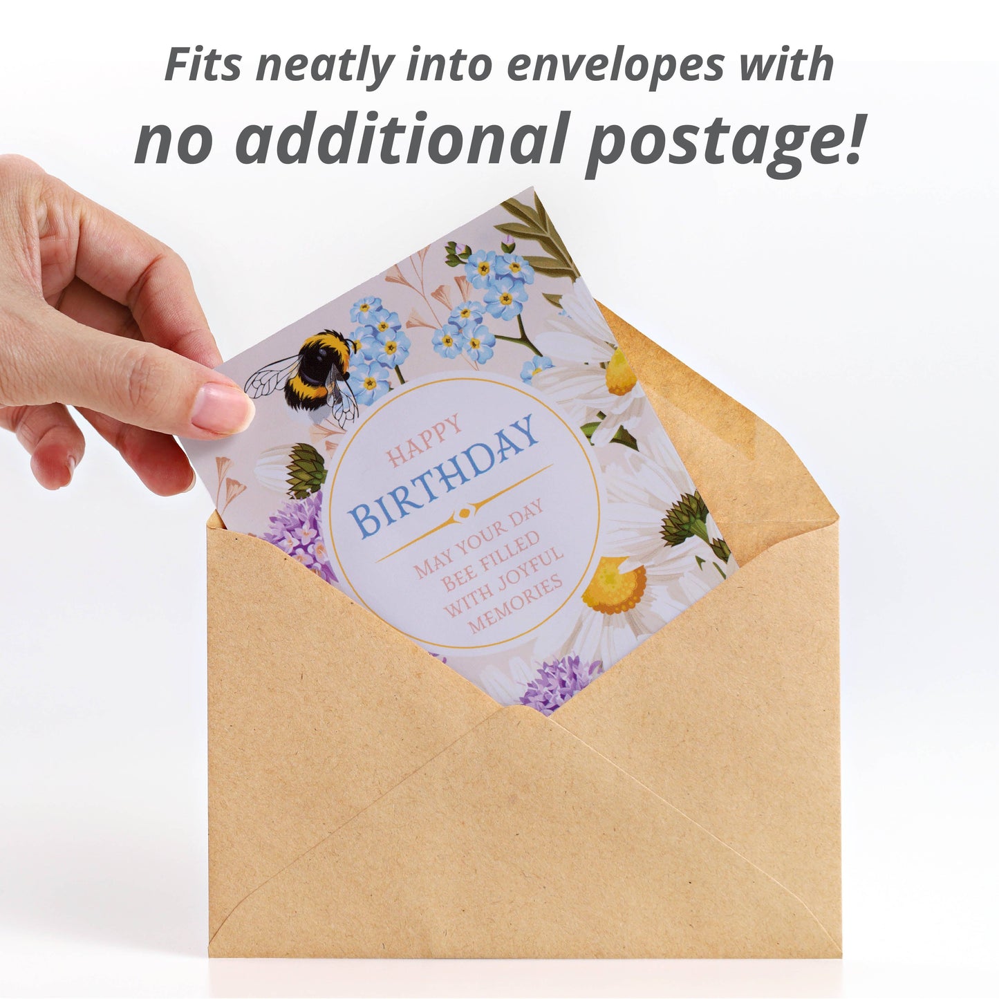 Forget Me Not Seed Packet - Happy Birthday