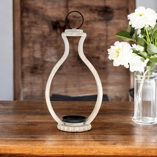 Vase-Shaped Candle Holder - 13"