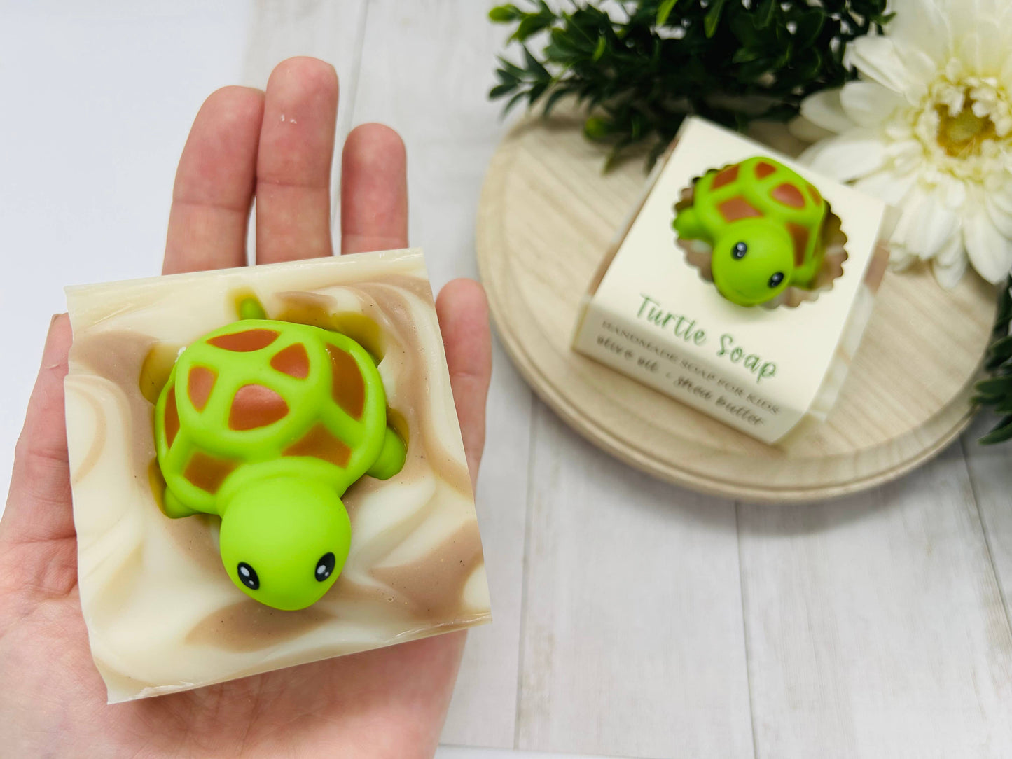 Turtle Handmade Soap Bar for Kids - 4.2oz