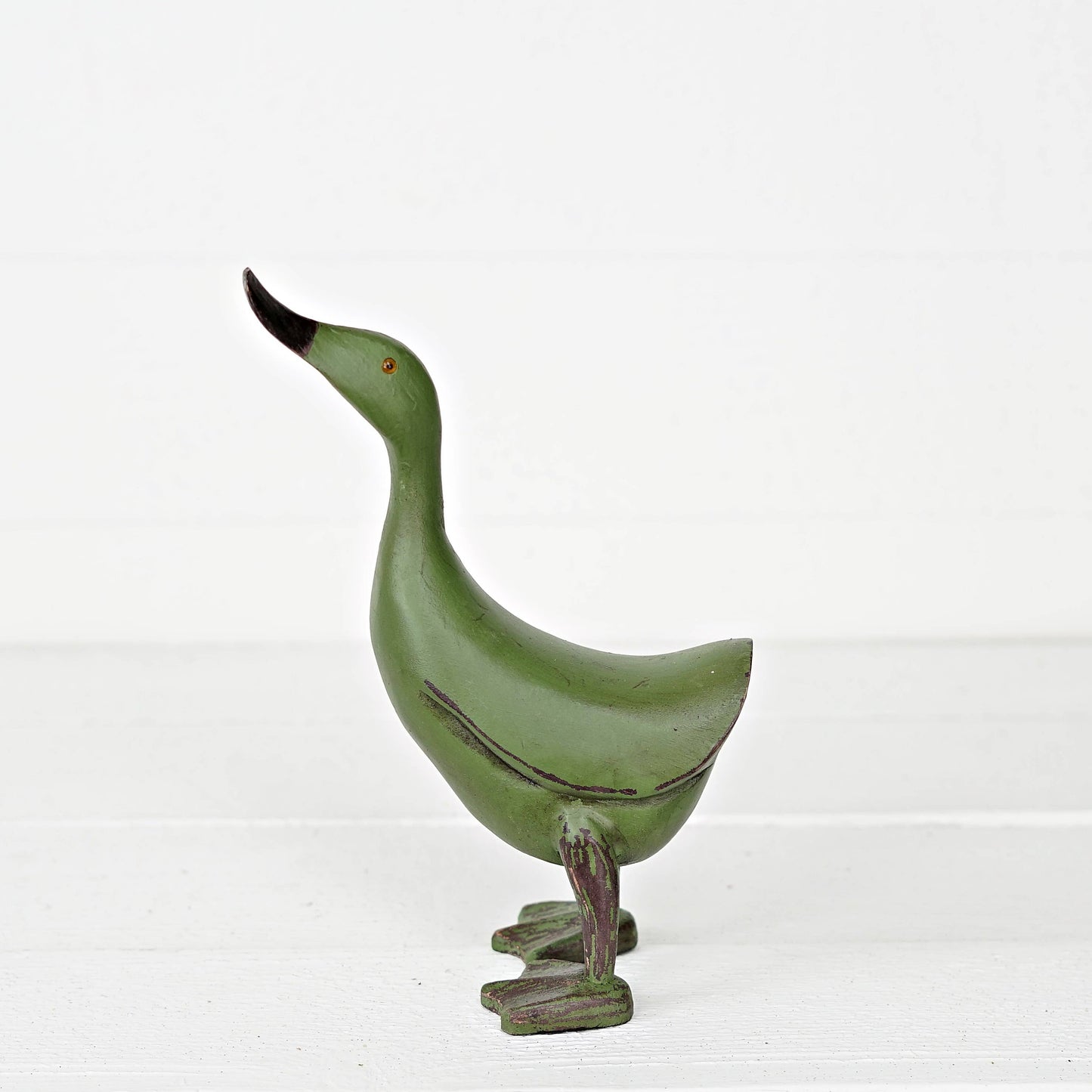 Green Wooden Duck - 12ck