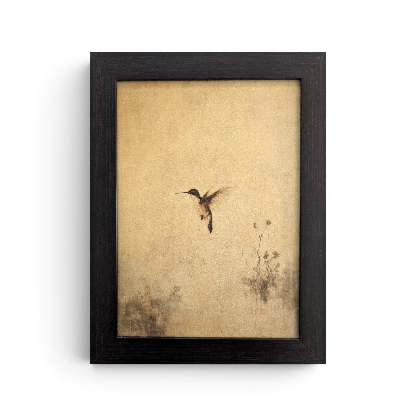 The Hummingbird Vintage Wall Art - 10"x13"