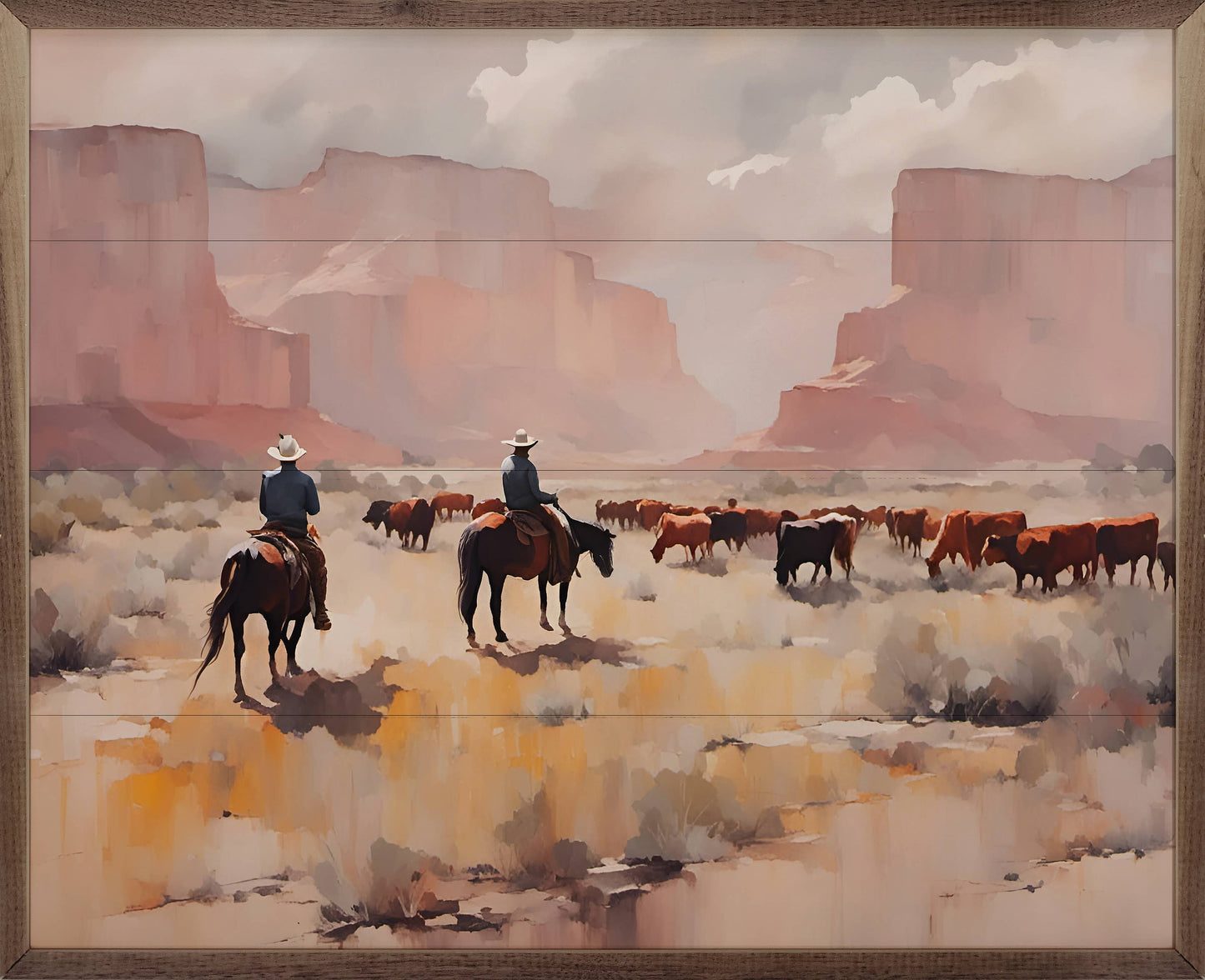 Grand Canyon Cattle Moving Sign - 10"x8"x1.5"