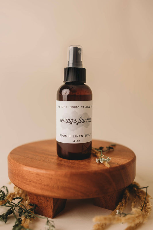 Vintage Flannel Fall Room + Linen Spray - 4oz