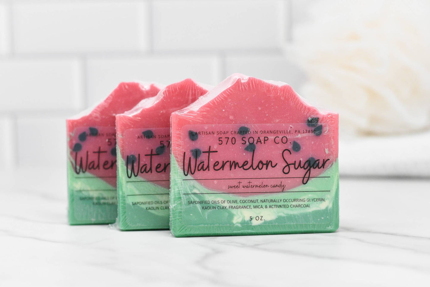 Sweet Watermelon Sugar Bar Soap