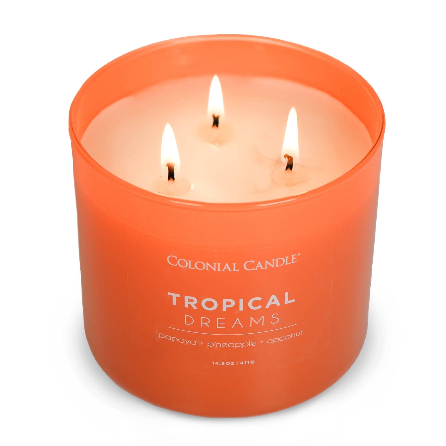 Tropical Dreams Scented Jar Candle, Soy Blend Wax, 14.5oz