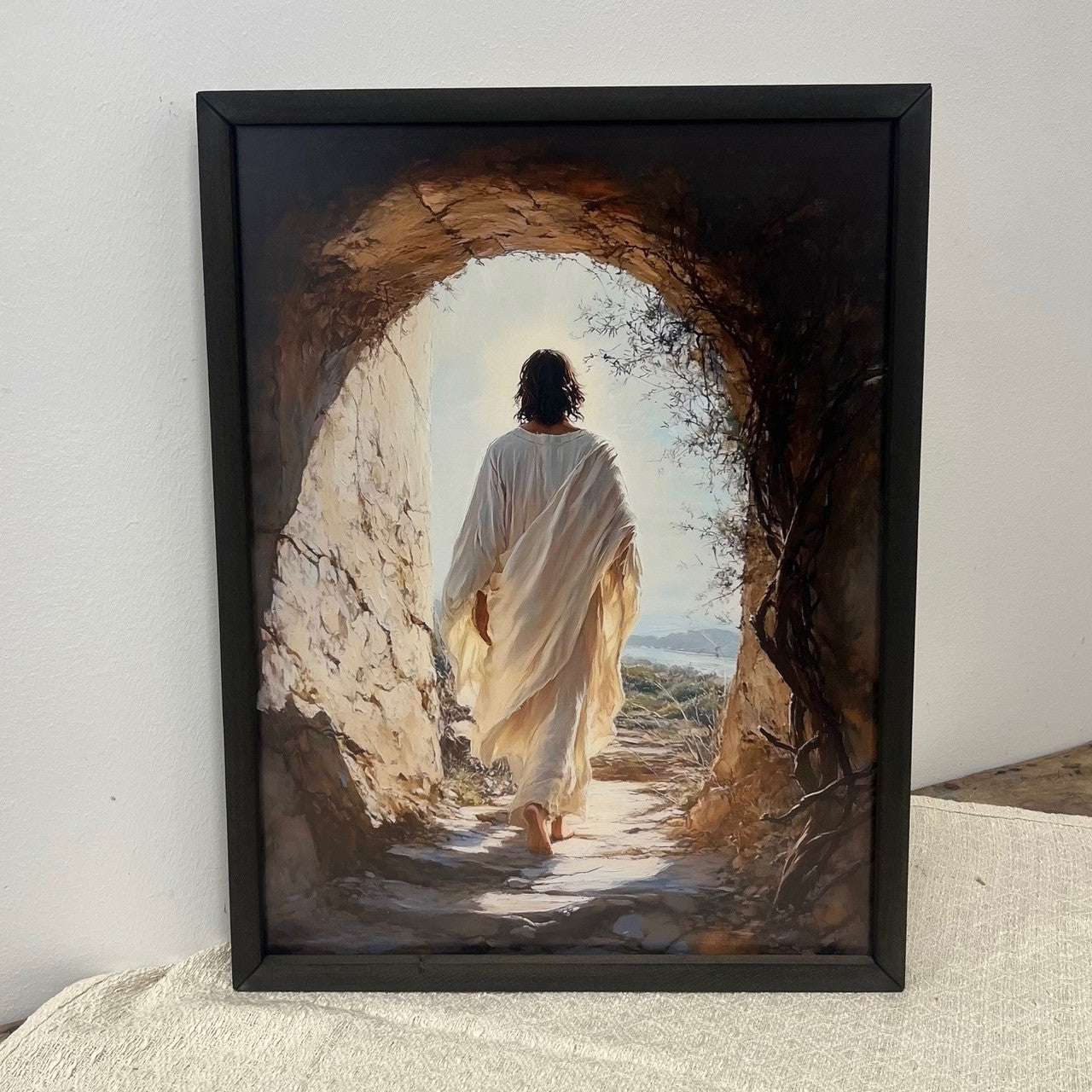 Empty Tomb Box Frame Art - 18"x24"