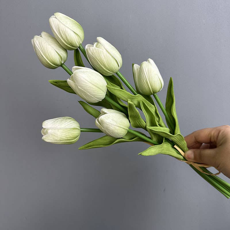 Real Touch Tulips, Bunch of 7