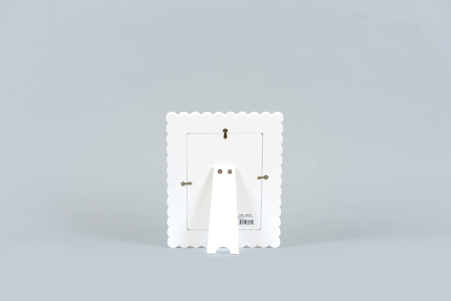 Wood Scalloped Picture Frame - 5”x7”