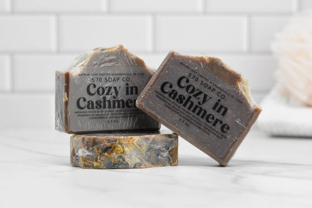 Cozy in Cashmere Bar Soap: Luxurious Blend