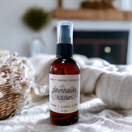 Farmhouse Kitchen Room + Linen Spray - 4oz