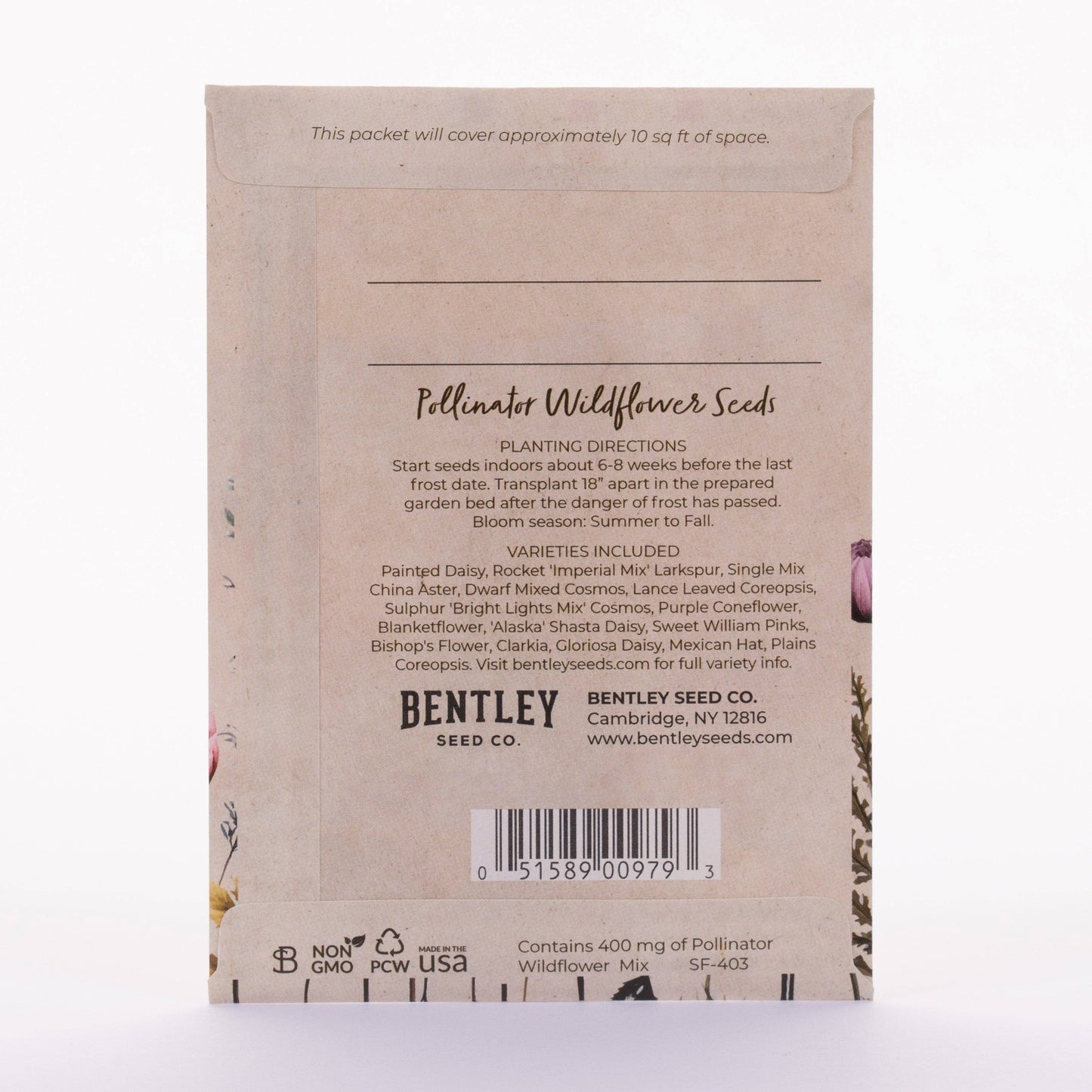 Pollinator Wildflower Mix Seed Packet