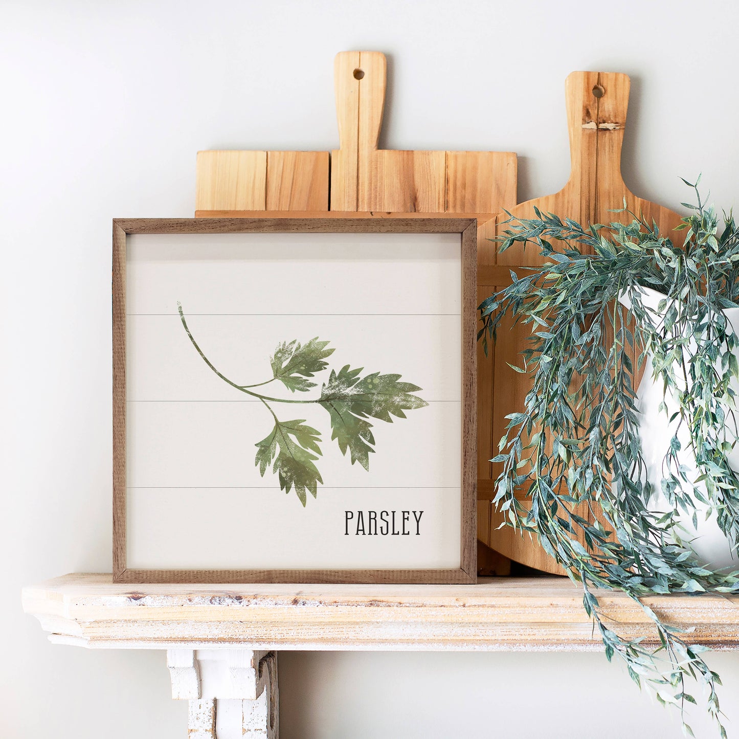 Parsley Sign - 8"x8"x1.5"