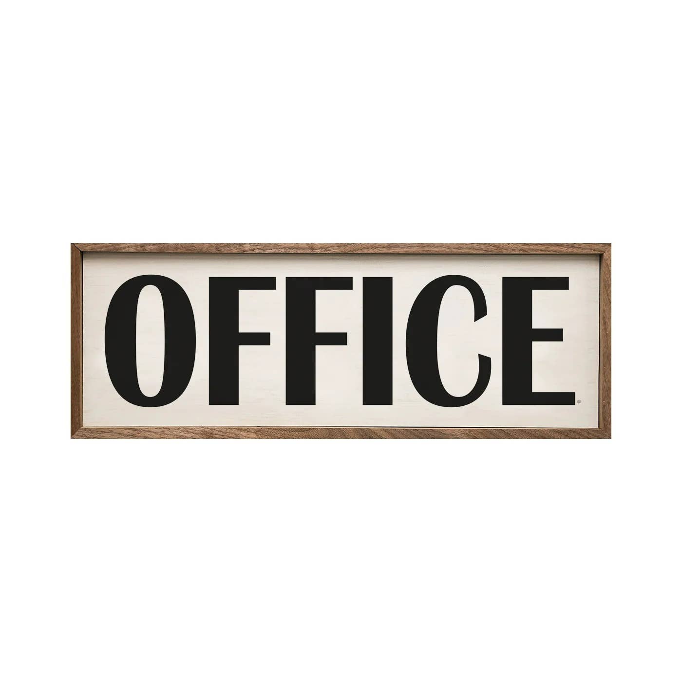 Office Sign - 12"x4"x1.5"