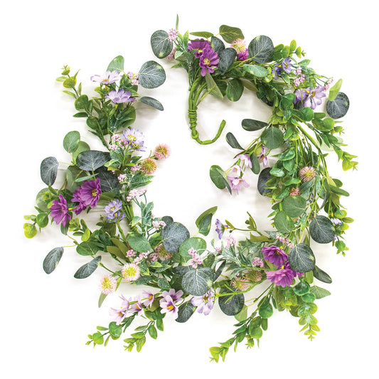 Petals & Greens Garland - 4ft
