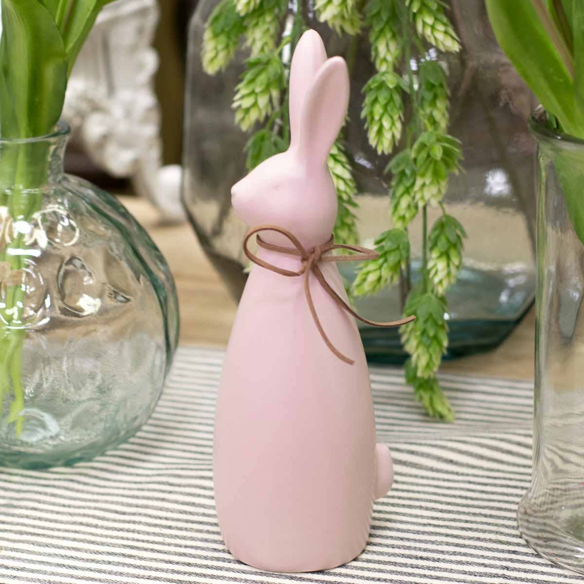 Alice Ceramic Pink Bunny - 10"