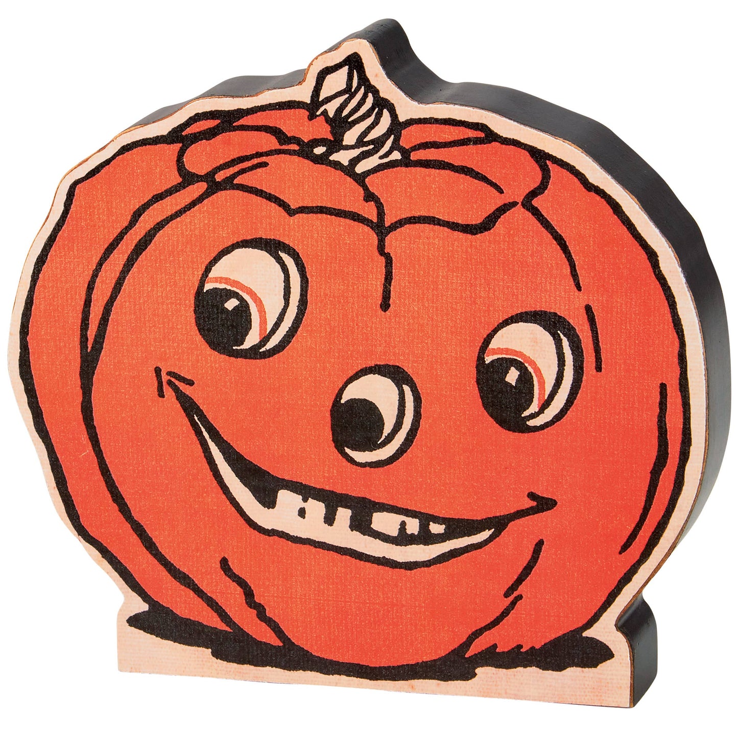 Halloween Pumpkin Chunky Sitter - 6"