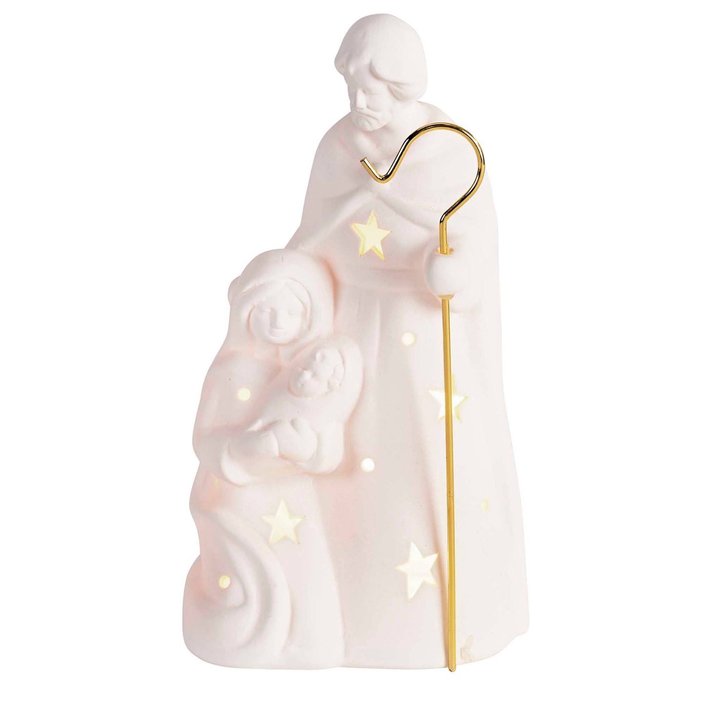 Nativity Light Up Holy Family - 8.5"