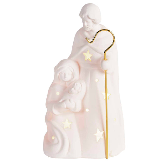 Nativity Light Up Holy Family - 8.5"