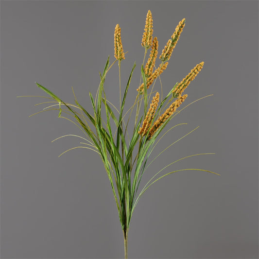 Mustard Spike with Foliage - 28"