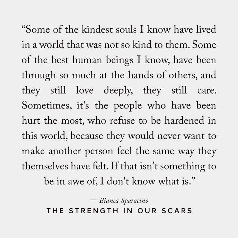 The Strength In Our Scars