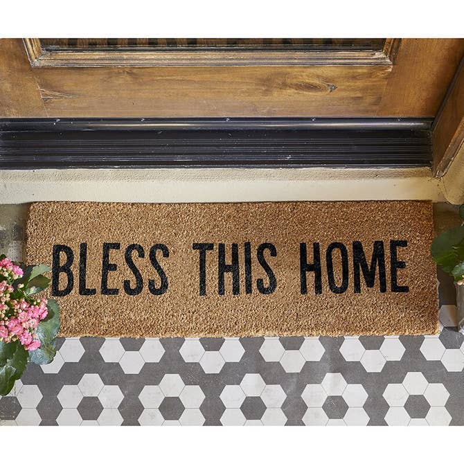 Bless This Home Doormat - 30" x 10"