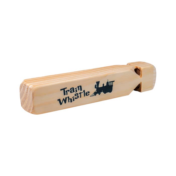Classic Wooden Train Whistle