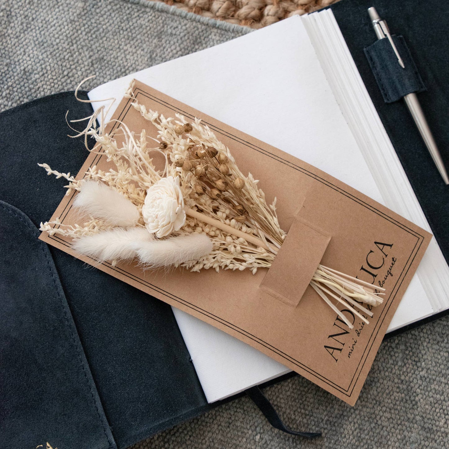 Ivory Wildflower Mini Bouquet - 8"